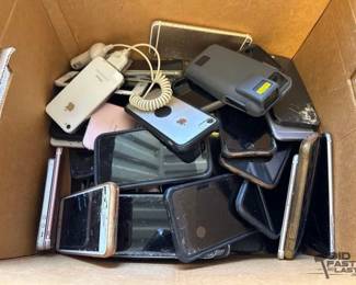 8034  Box of iPhones 