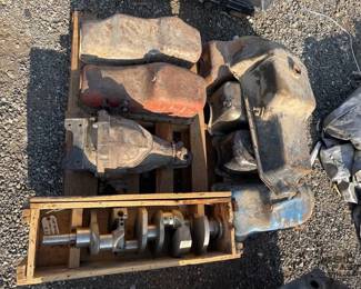 1026  Flat Head Crank and Oil Pans 