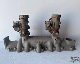 746 Offenhauser Intake Manifold Stromberg Carburetors