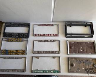 4534 15 License Plate Frames