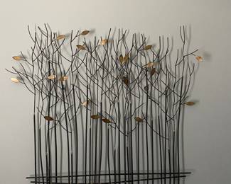 Metal wall decor