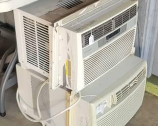 Window unit air conditioners, tested and working. 