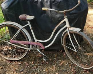Antique Scwinn Hollywood bicycle.