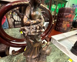 Large Bronze Statue