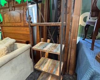 Rustic/Industrial Open Shelf