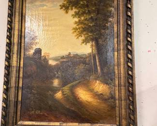 Large Oil on Canvas 