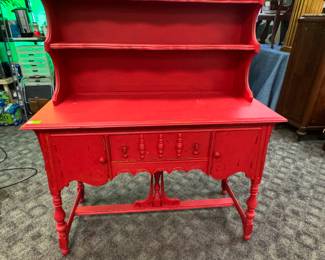Painted Server w/ hutch