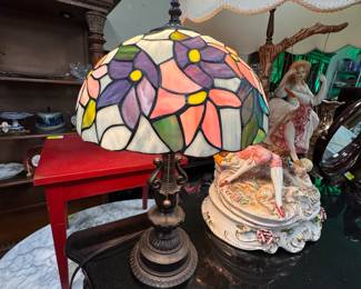 Small Stained Glass Lamp