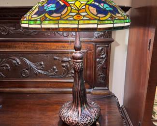 Tiffany Style Stained Glass Lamp