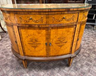 Demilune Inlaid Server