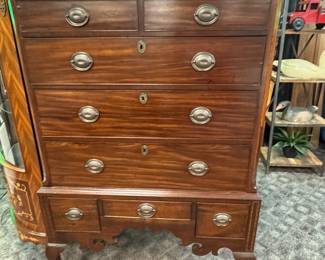 Early  Mahogany Highboy