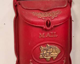 Cast Iron Mailbox
