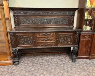 Beautiful Carved Sideboard