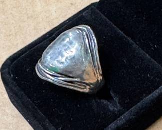 Large Sterling Ring