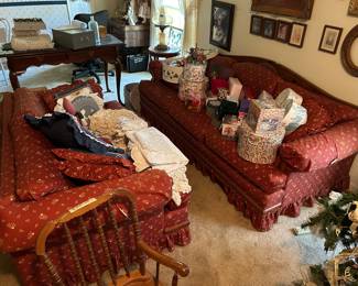 Couch and matching loveseat 