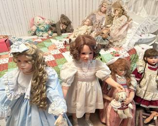 Porcelain dolls