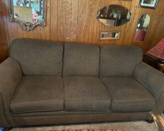 Couch Great Condtion and Vintage Mirrors