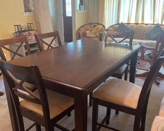 Dining Table and 8 Chairs