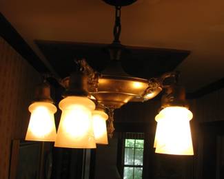 VINTAGE LIGHT FIXTURE