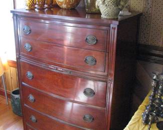 CHERRY CHEST , GLASSWARE