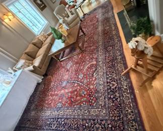 10x14 Vintage Hand Knotted Red Wool Oriental Rug 
EXCELLENT CONDITION 
$1250 