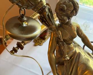 Antique Brass and Metal Light Fixture Over 100
Years old -$1500 
This is a one of a kind piece and all
The glass globes are
Present And in excellent condition 