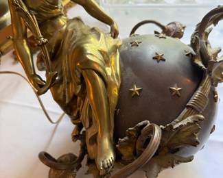 Antique Brass and Metal Light Fixture Over 100
Years old -$1500 
This is a one of a kind piece and all
The glass globes are
Present And in excellent condition 