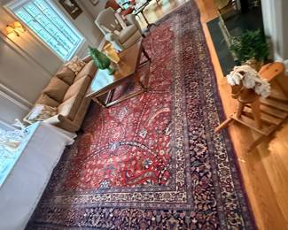 10x14 Karastan Rug Red Sarouk- $2000 
