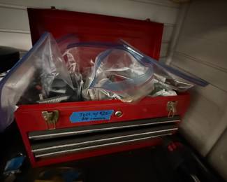 Tool Box with Contents- $25