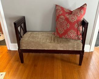Contemporary Regency Style Window Seat - $125 - 40"w x 29"t x 16"d