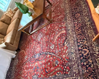 10x14 Vintage Hand Knotted Red Wool Oriental Rug 
EXCELLENT CONDITION 
$1000
