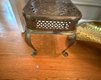 Antique Brass and Iron Footman -$225 