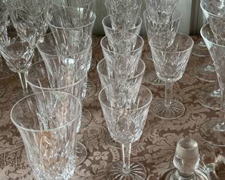 Waterford Glasses - $10 each 