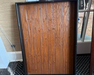 Large Bamboo Handled Ottoman Tray - $175 - 30"w x 24"l