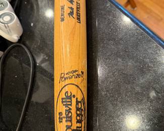 Mike Pagliarulo Signed Louisville Slugger Baseball Bat NY Yankees- $300