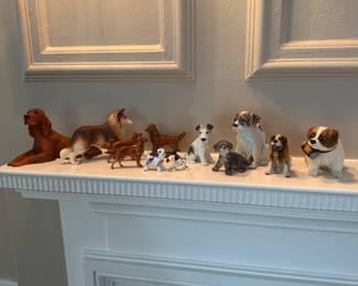 Vintage dog figurines bundle - $30