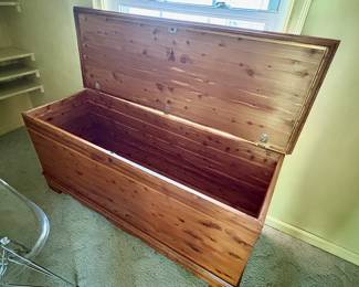 Large cedar chest
