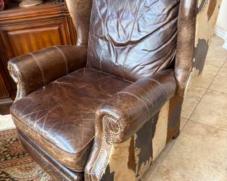 Available For Presale: $495 Leather/ Cowhide Recline from Motionraft (44" Tall/ 37" Wide)