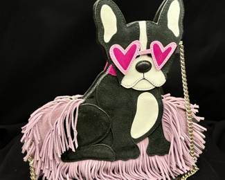Kate Spade Francois Frenchie Bulldog Crossbody Purse