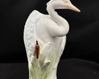 Fitz and Floyd Vintage Crane Vase
