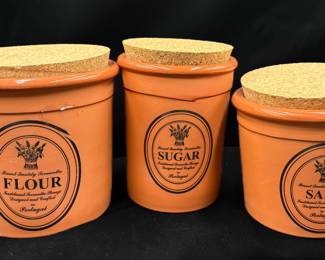Terracotta Canister Set
