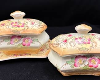 Antique Trinket Boxes - Ford, Preston Ware