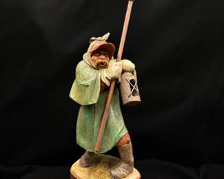 Alois Lang Oberammergau Bavaria Hand Carved Wood Figure