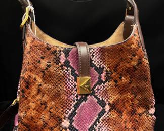 Kate Spade Deco Snake Embossed Crossbody Tote