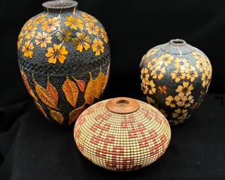 Vinny Luciani Turned Wooden Vessels