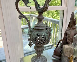 Bronze ewer