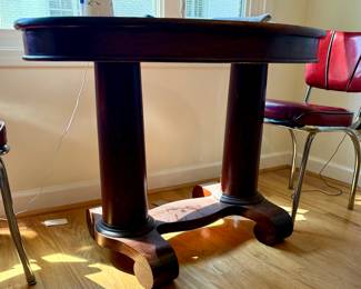 Library table empire style