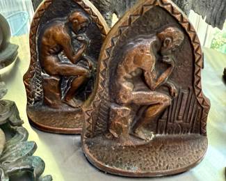 Copper bookends