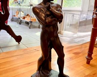 Bronze statue