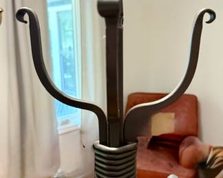Iron coat racks